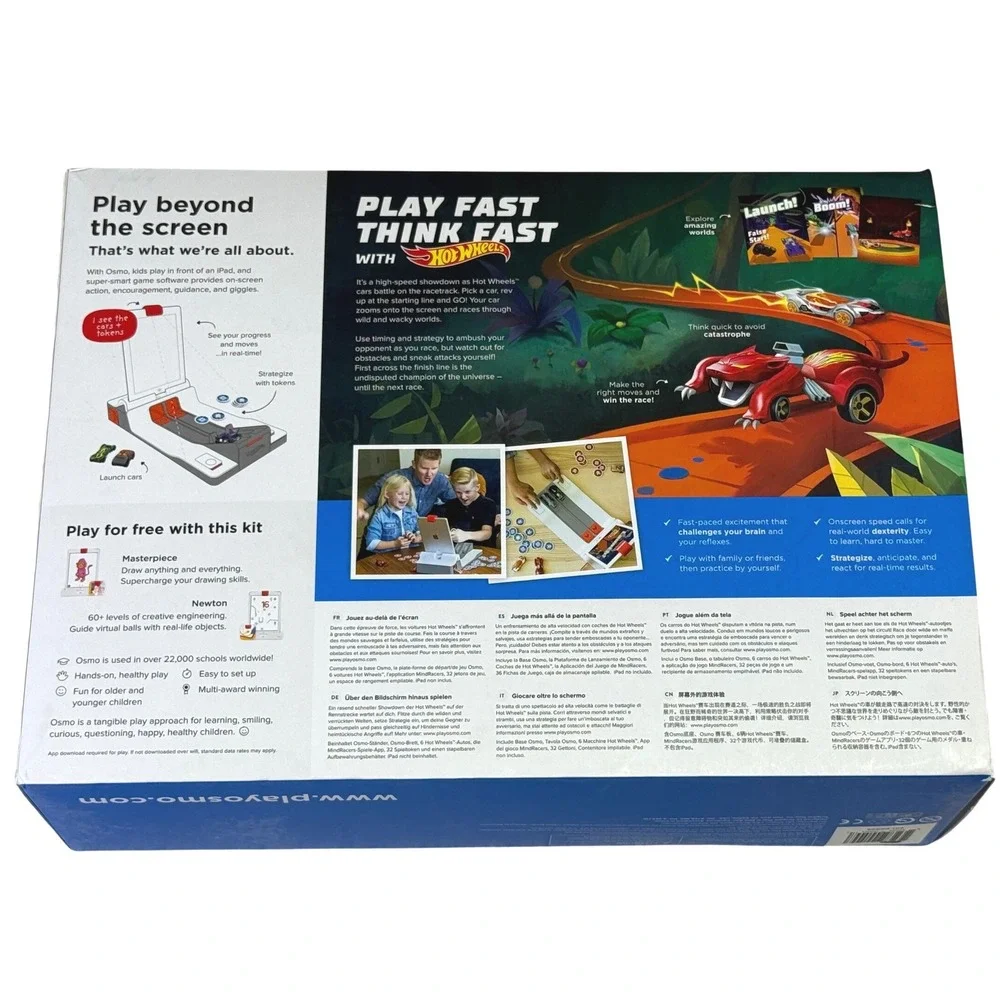 Osmo Hot Wheels MindRacers Game Kit for iPad STEM Toy Ages 7+ New In Box